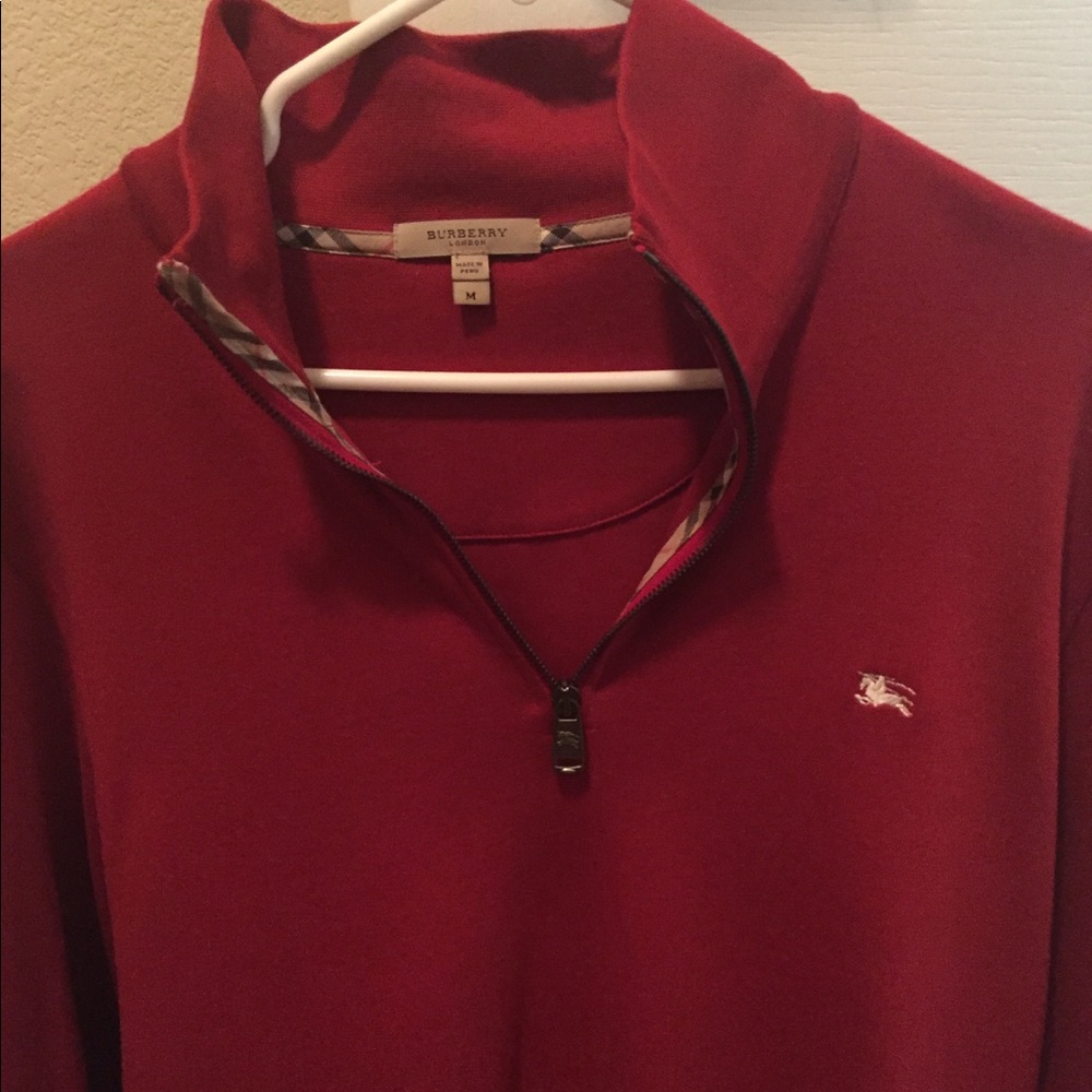 Burberry London Red Pullover